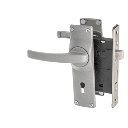 M1E10 - 2 Lever Lockset Satin Chrome -M1E10_A_L_T